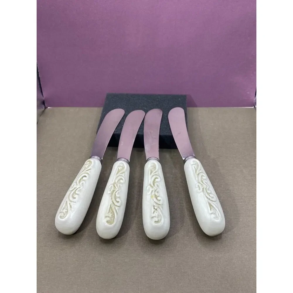 4pc Stainless Steel Cheese Knives